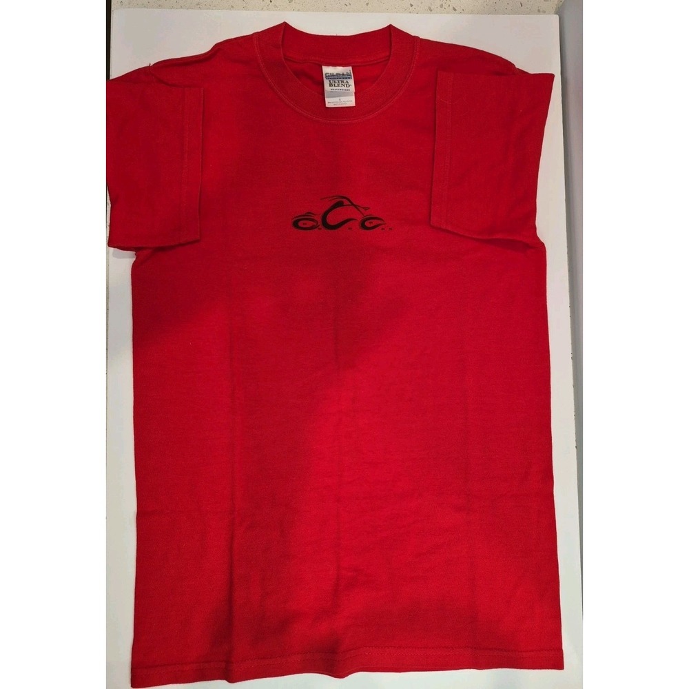 Vintage OCC Orange County Choppers Sword Unisex Red-T-shirt 50% Cotton/ 50% Poly